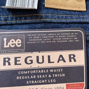 New mens Lee Regular jeans . Size 36x32.